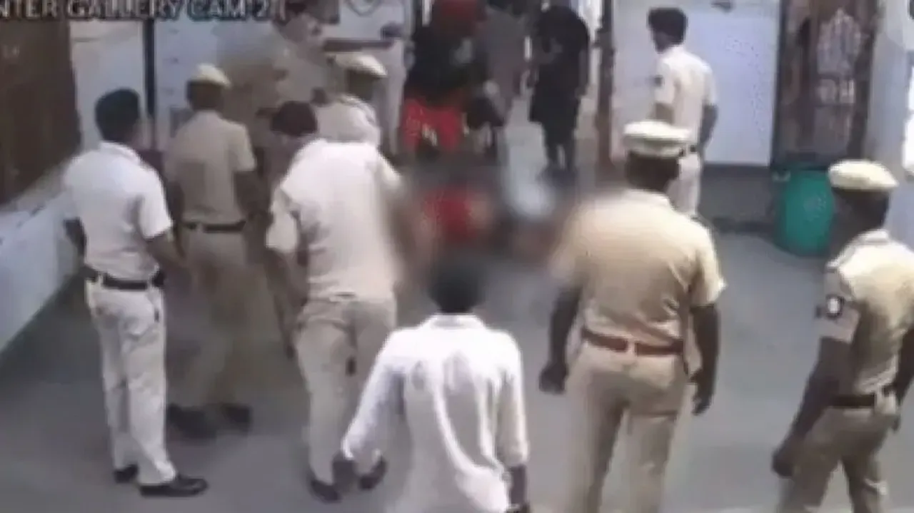 Another CCTV footage shows Tillu Tajpuriya murdered in prison officials' presence