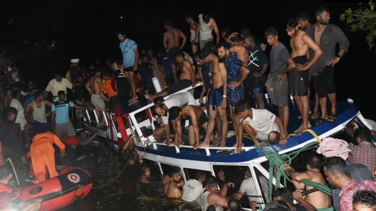 Malappuram: 20 killed as houseboat capsizes in Kerala