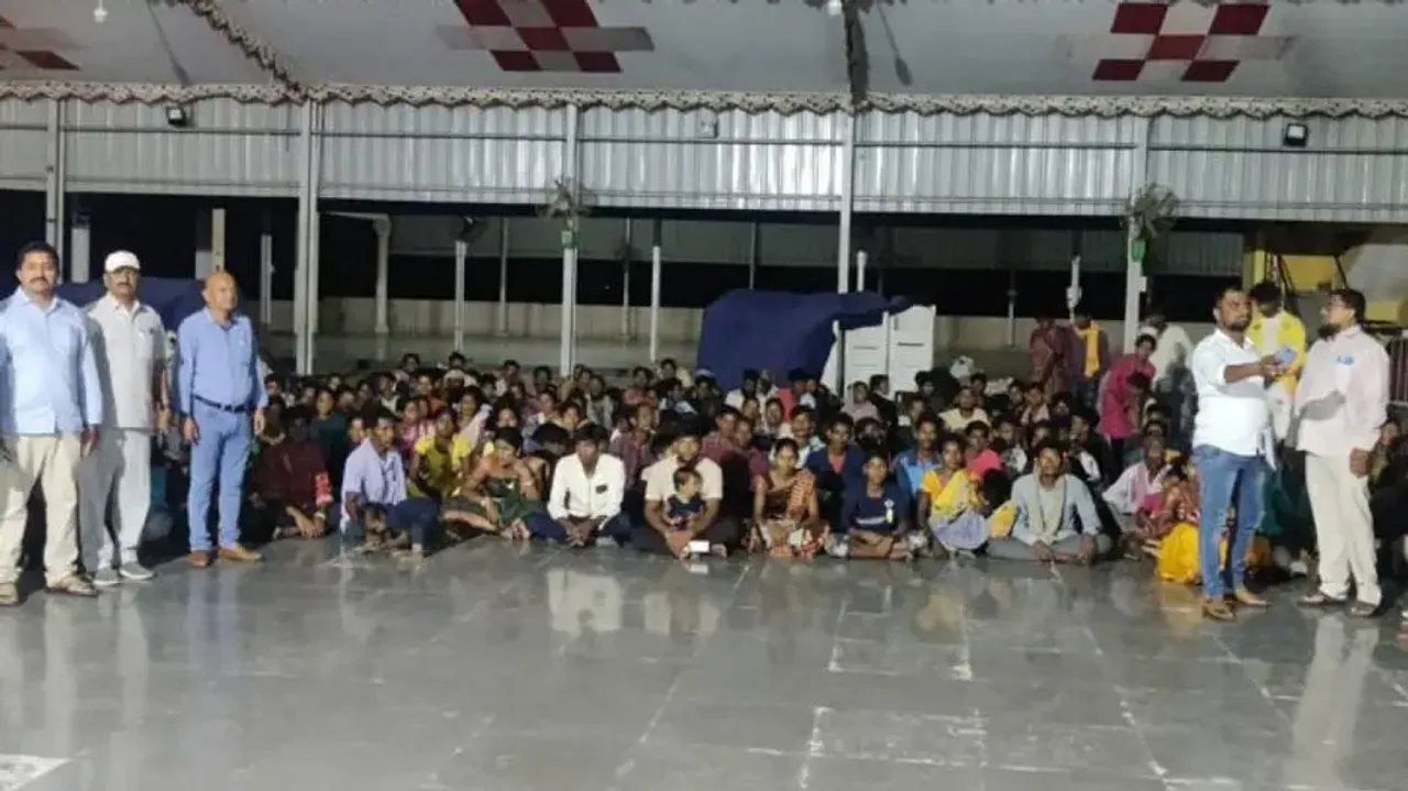 167 Odisha migrant labourers, including 50 children, rescued from Telangana brick kiln