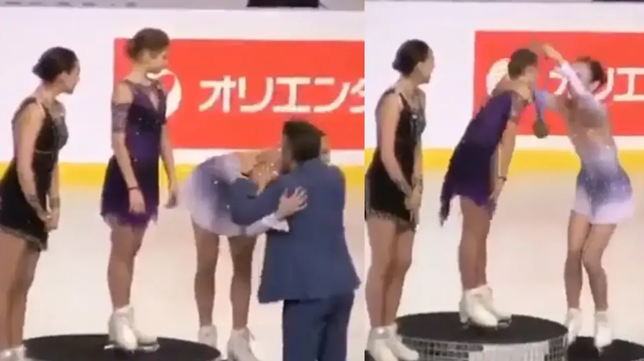 Love at first sight! 2nd runner-up girl honoured with gold medal, presenter forgets winner