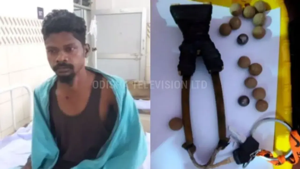 Odisha youth injured in catapult attack by suspended police constable