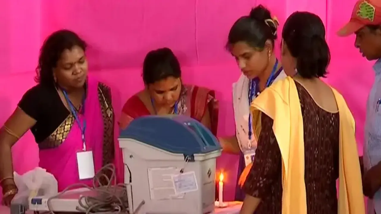 Jharsuguda bypoll: Sealed EVMs stored in strongrooms amid tight security, counting on May 13