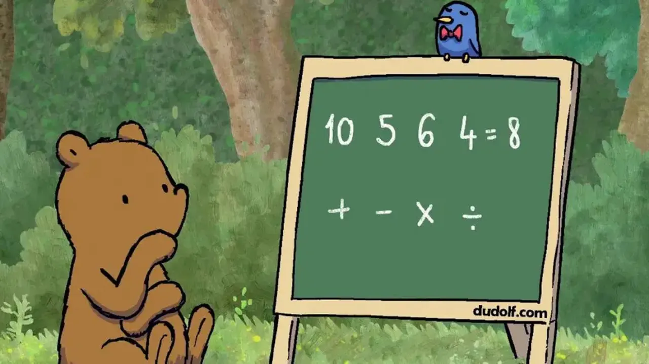 Can you help the Bear solve this brain teaser?