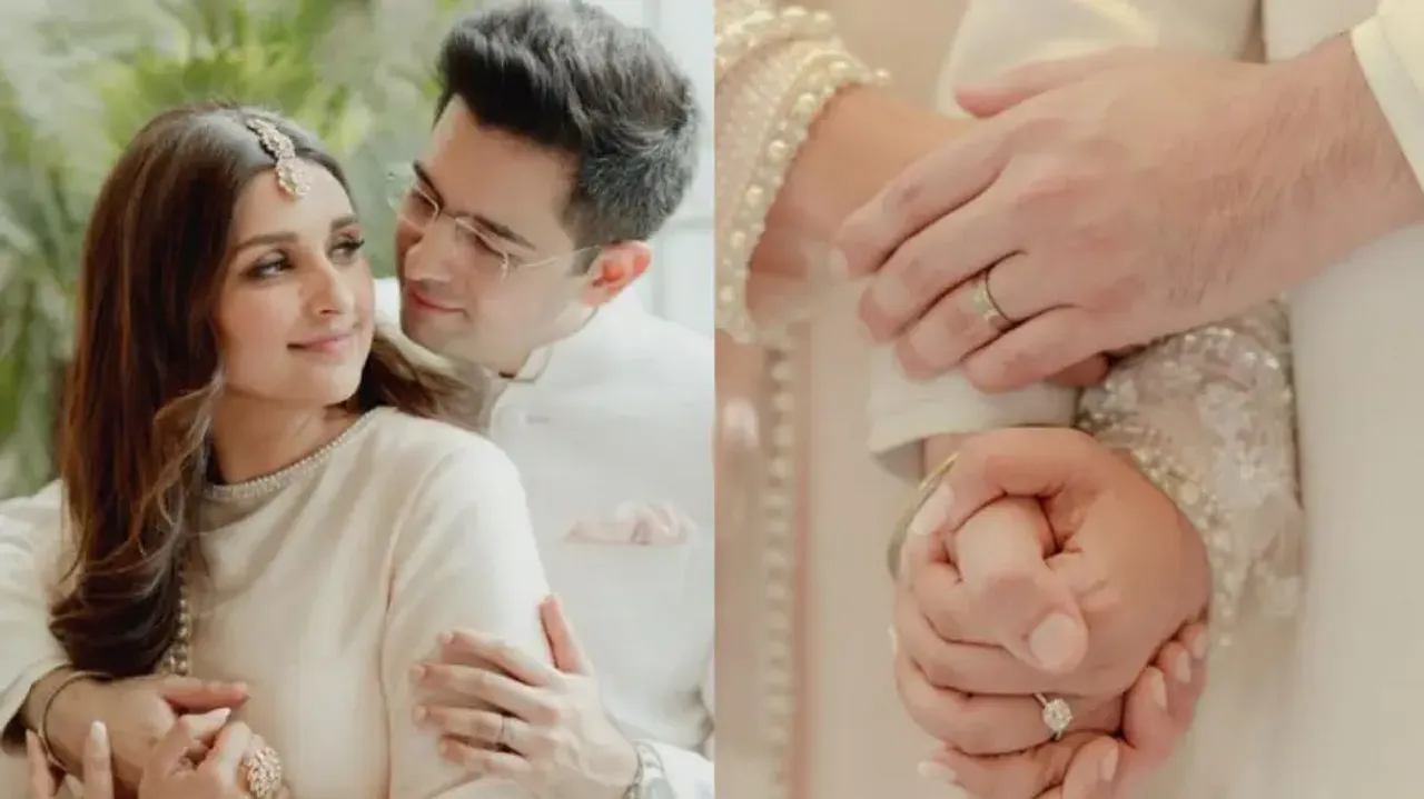 Parineeti Chopra with Raghav Chadha