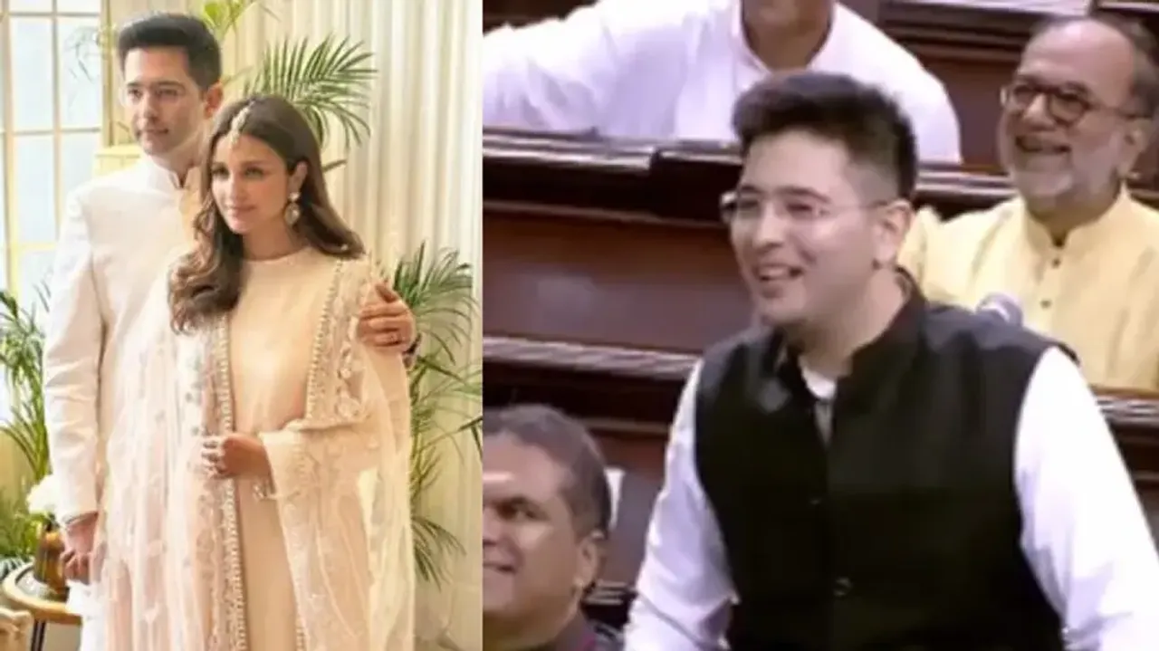AAP MP Raghav Chadha’s talk on ‘Pehla Pyaar’ in Parliament goes viral, watch