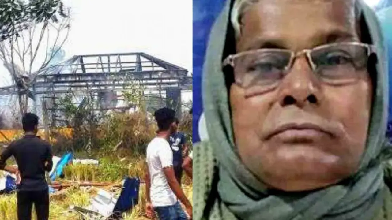 Bengal firecracker blast