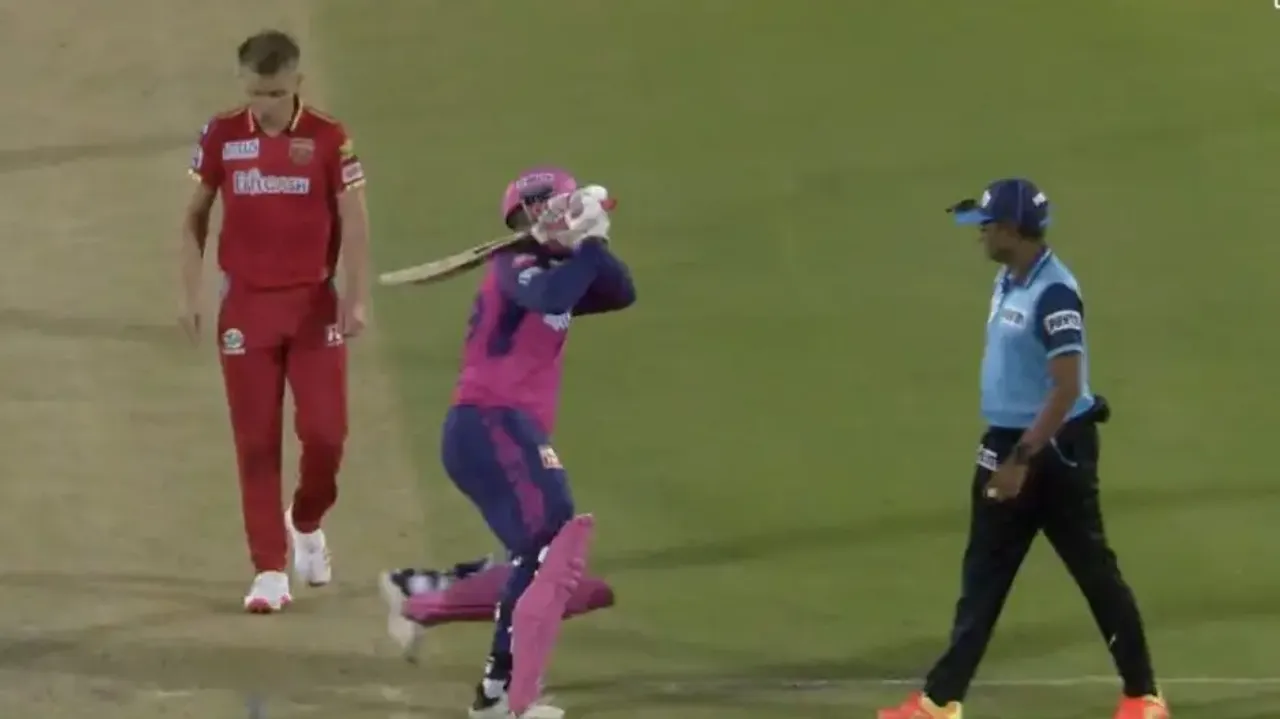 Sam Curran and Shimron Hetmyer involved in verbal spat