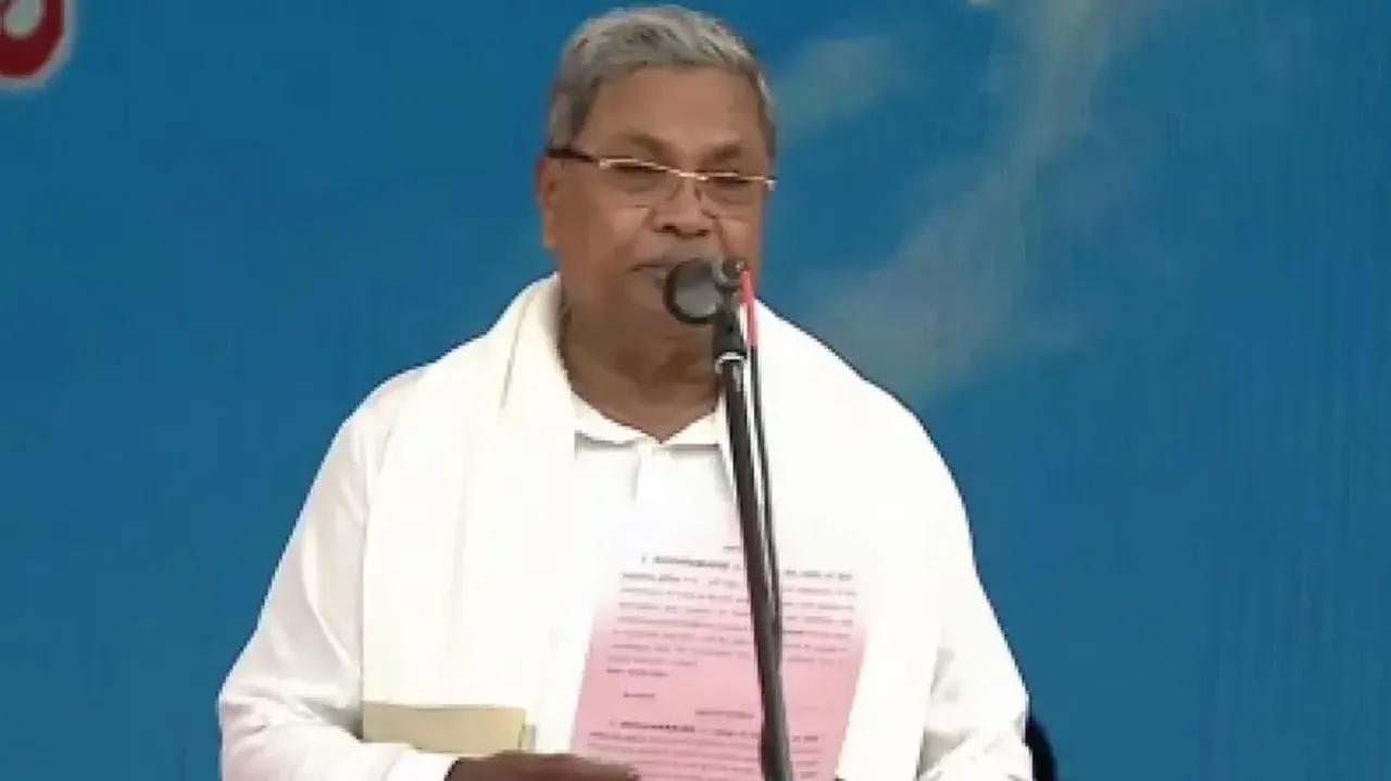 Siddaramaiah takes oath as CM