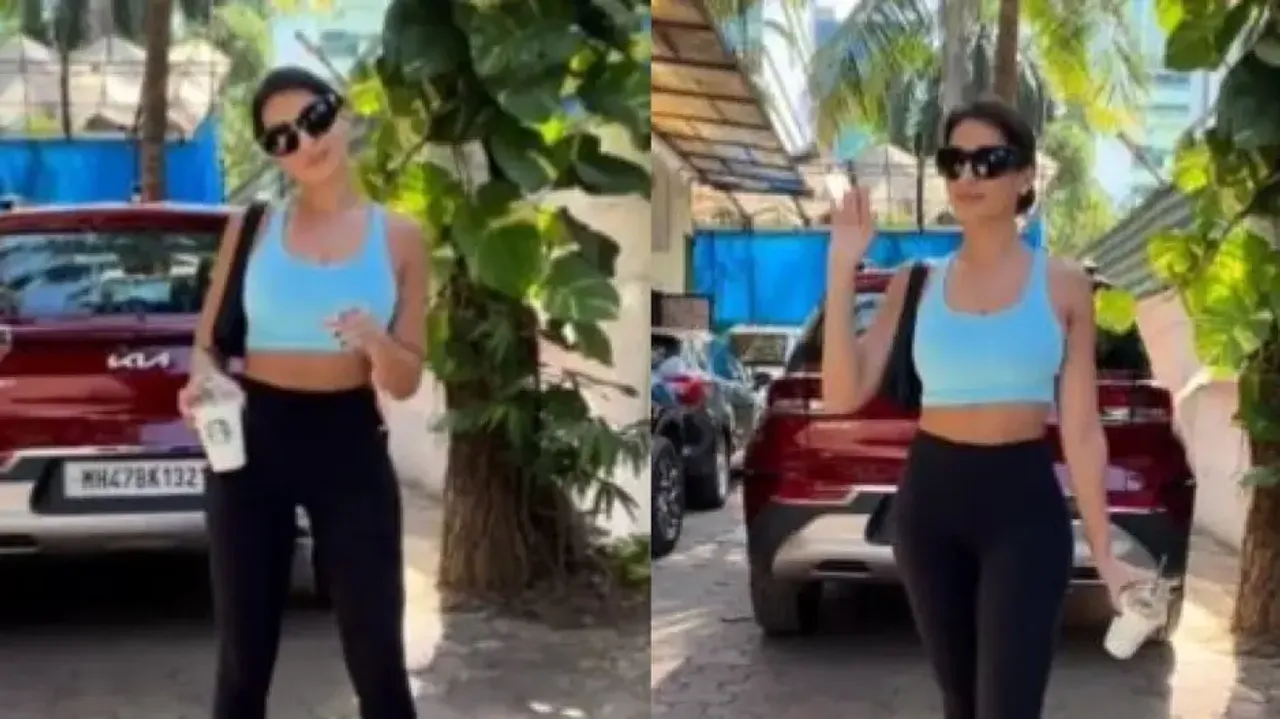 Nora Fatehi spotted in gym wear, flaunts her super hot body