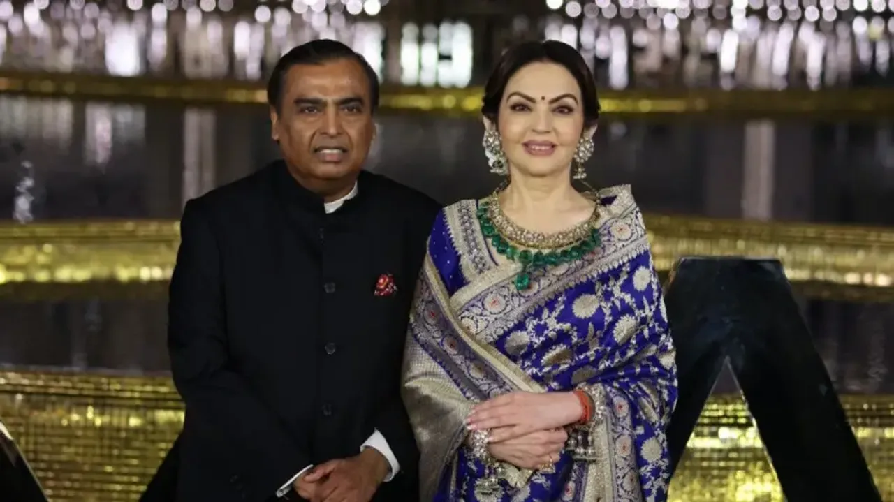 Mukesh and Nita Ambani