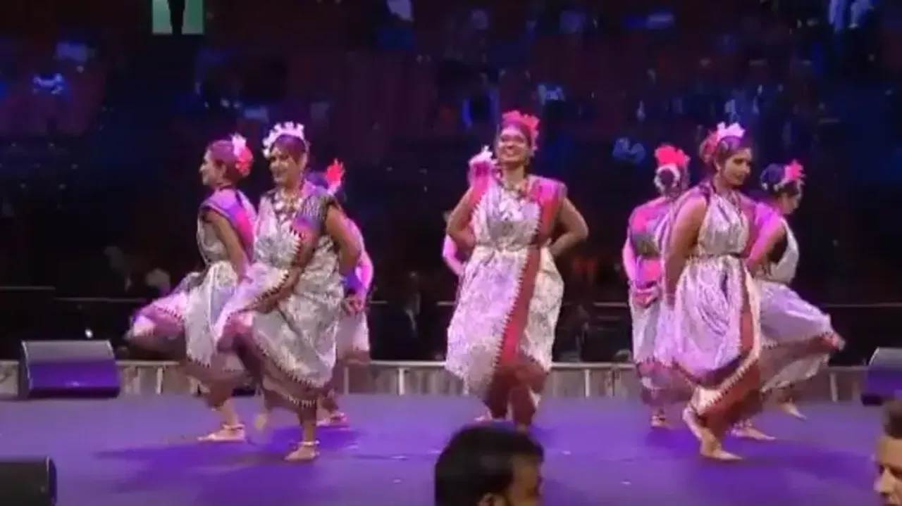 Odia Folk Dance At Qudos Bank Arena In Sydney