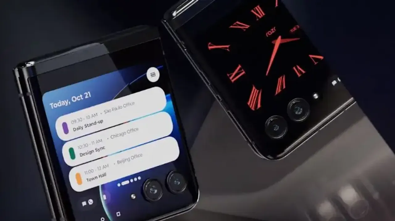 Motorola Razr 40 Ultra: Leaked Ad exposes Foldable Smartphone's design and specs