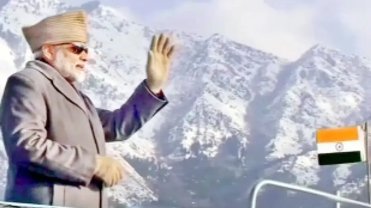 PM Modi in Kashmir 