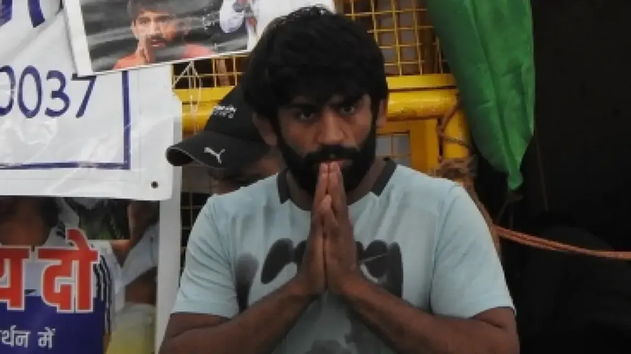 Wrestler Bajrang Punia 