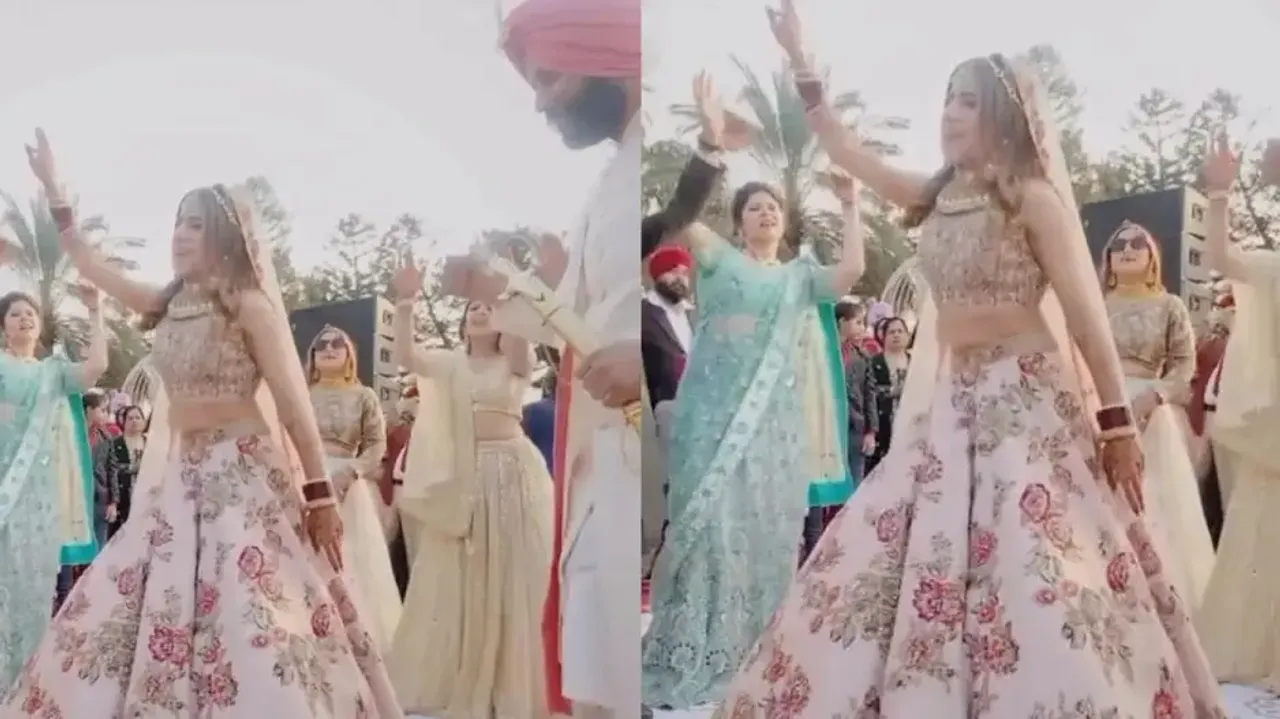 Bride’s rocking performance on wedding stage leaves everyone in awe