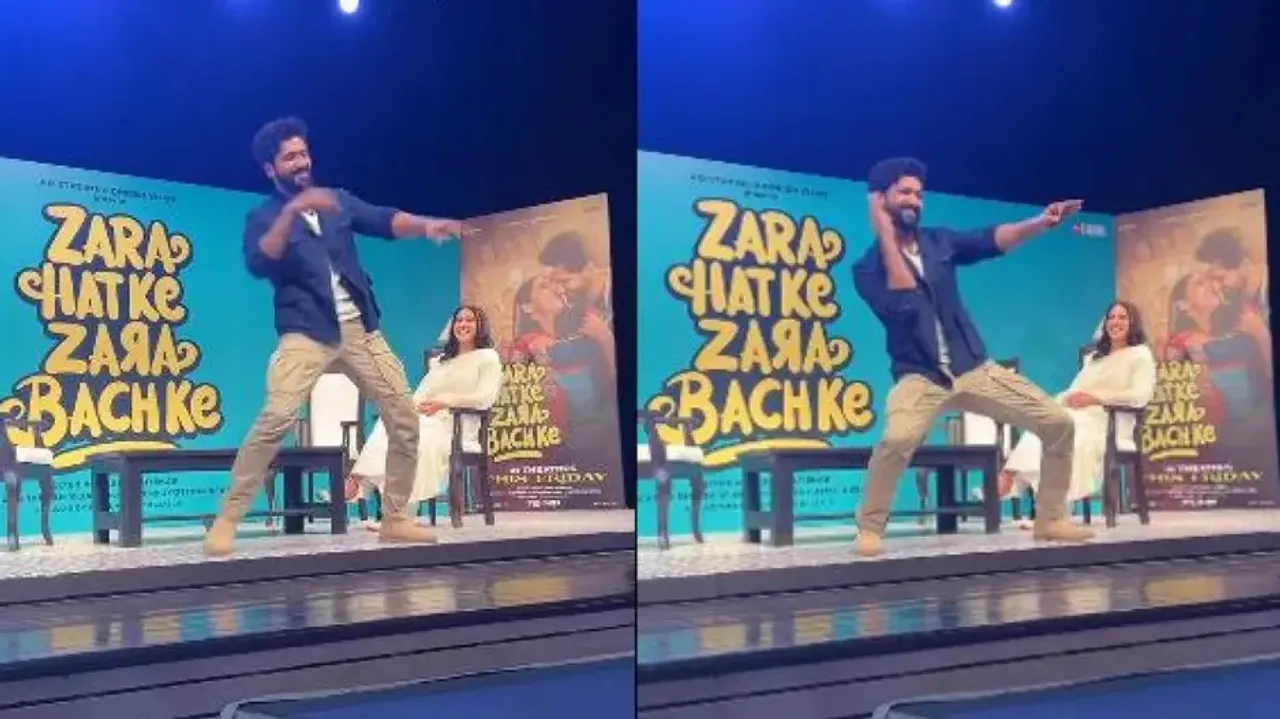Vicky Kaushal fans go crazy as he sets stage on fire with his dance on ‘Gaddiyan Uchiya Rakhiya’