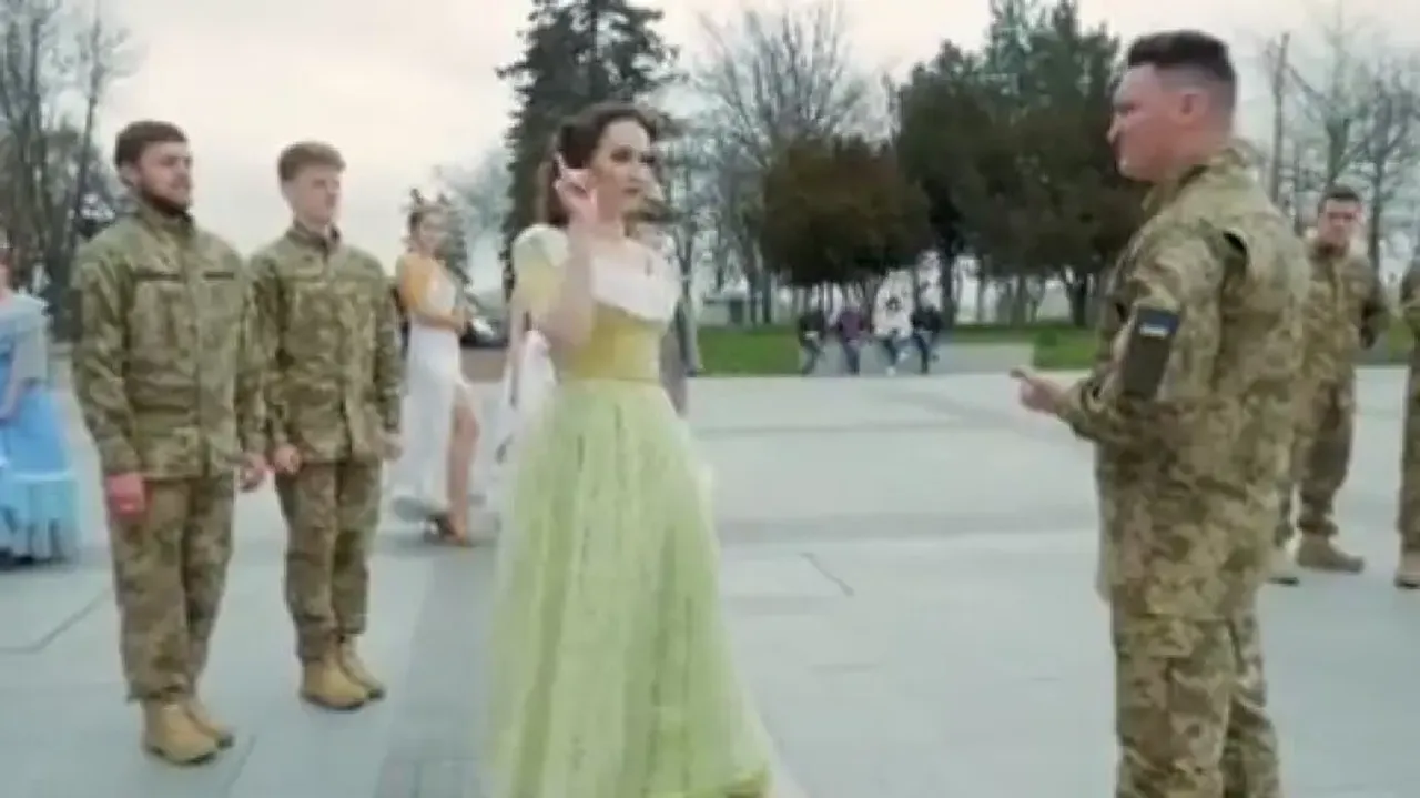 Ukraine soldiers kill it with their moves to ‘Naatu Naatu’ - Watch