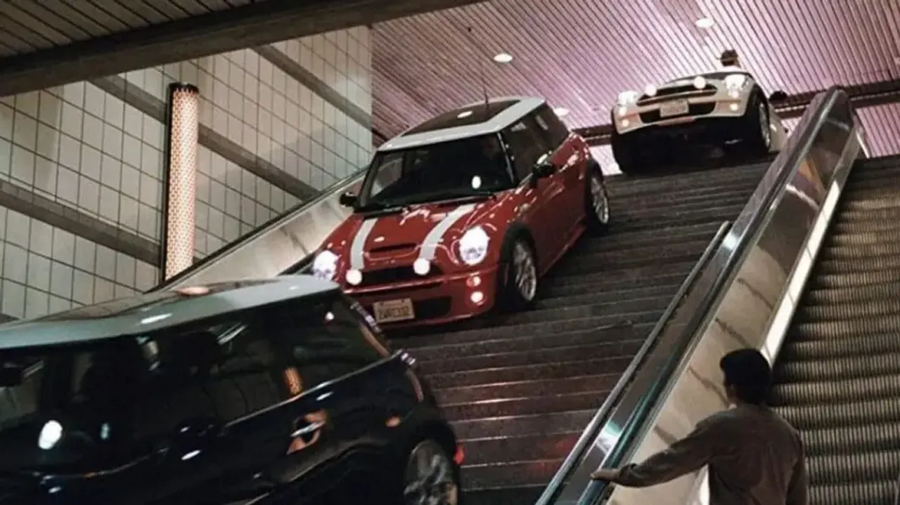 Sub-Way Scene From The Italian Job