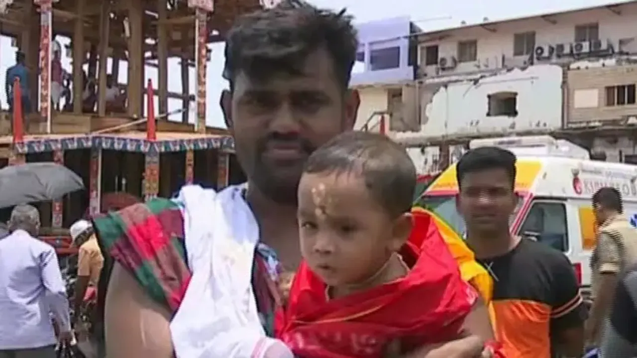 Enlisted as Puri Srimandir servitor, 6-month-old offers service to deities