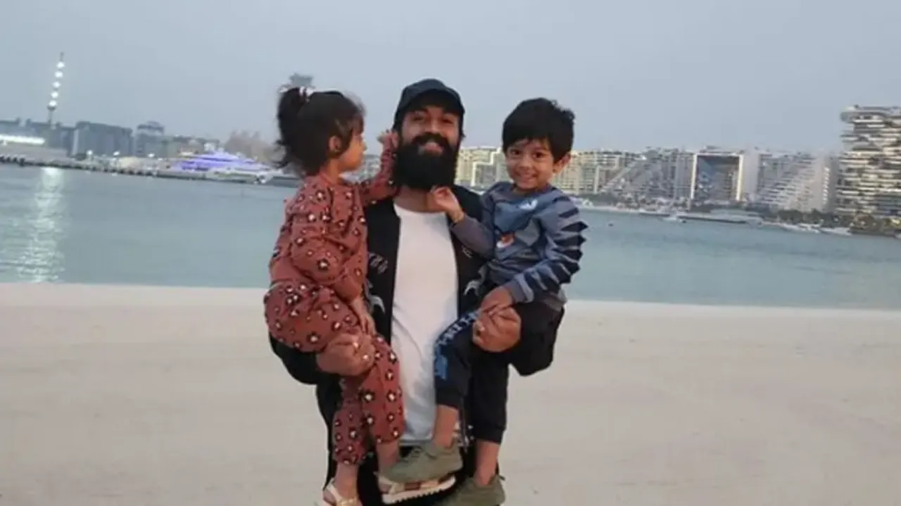 Here’s how KGF’s Yash celebrated Father’s Day with daughter & son