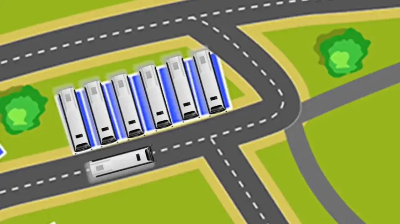 Graphic Representation Of Talabania Parking Spot