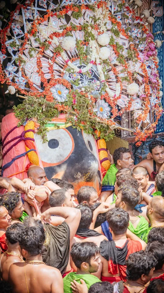 Lord Jagannath In Ratha Jatra