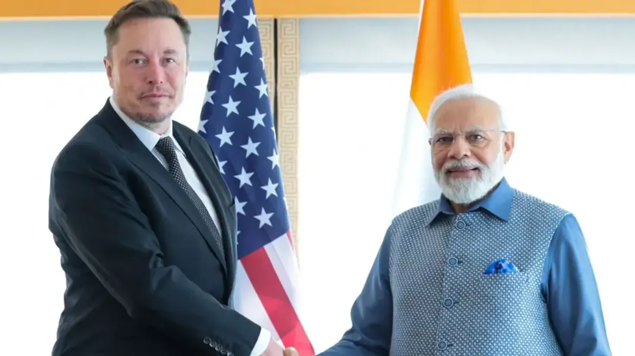 PM Modi and Elon Musk