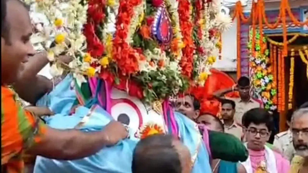 Pahandi Bije ritual in Baripada