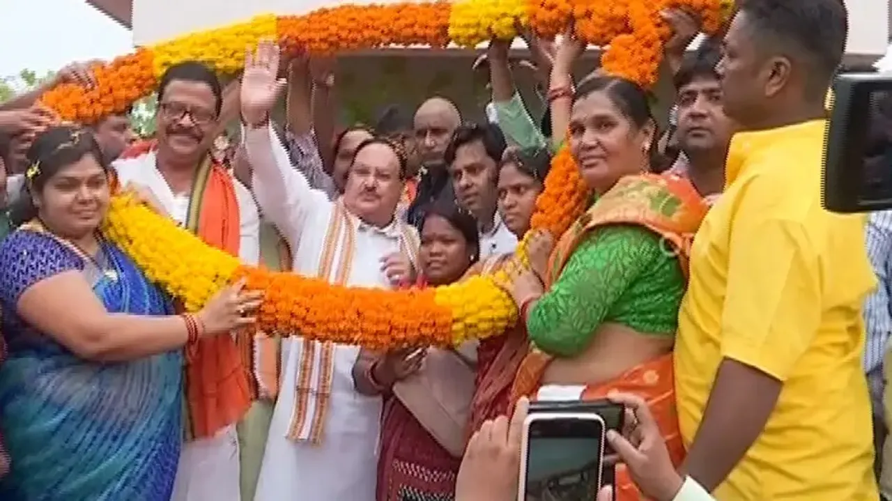 JP Nadda At Jharsuguda