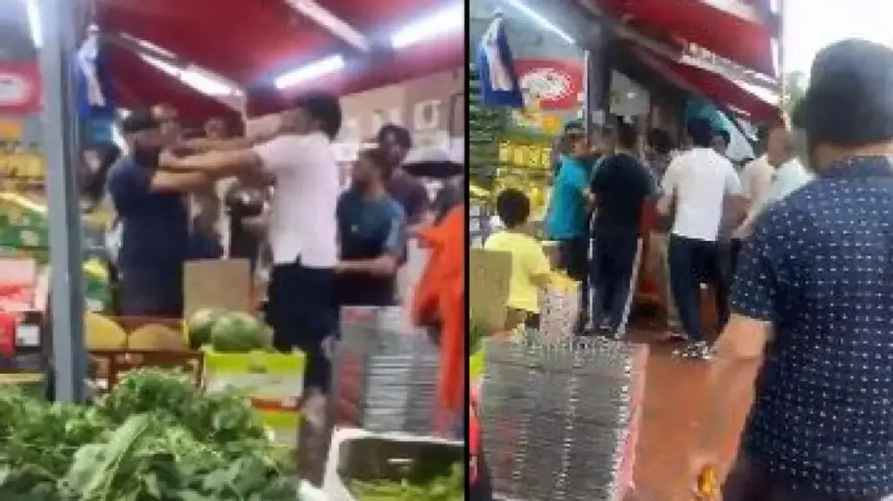 Shocking! Desis punch, kick each other over mangoes in London; video goes viral