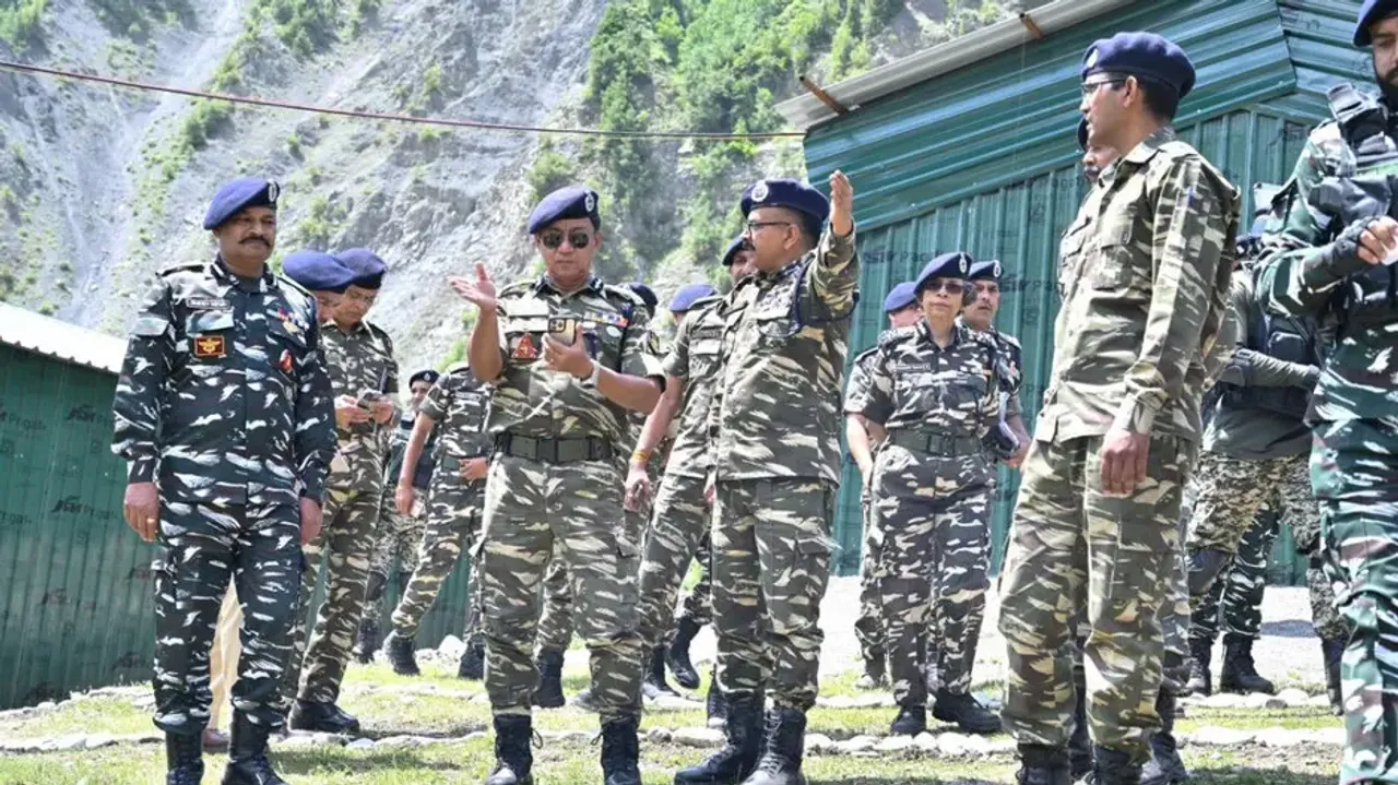DG CRPF reviews operational readiness for Amarnath Yatra