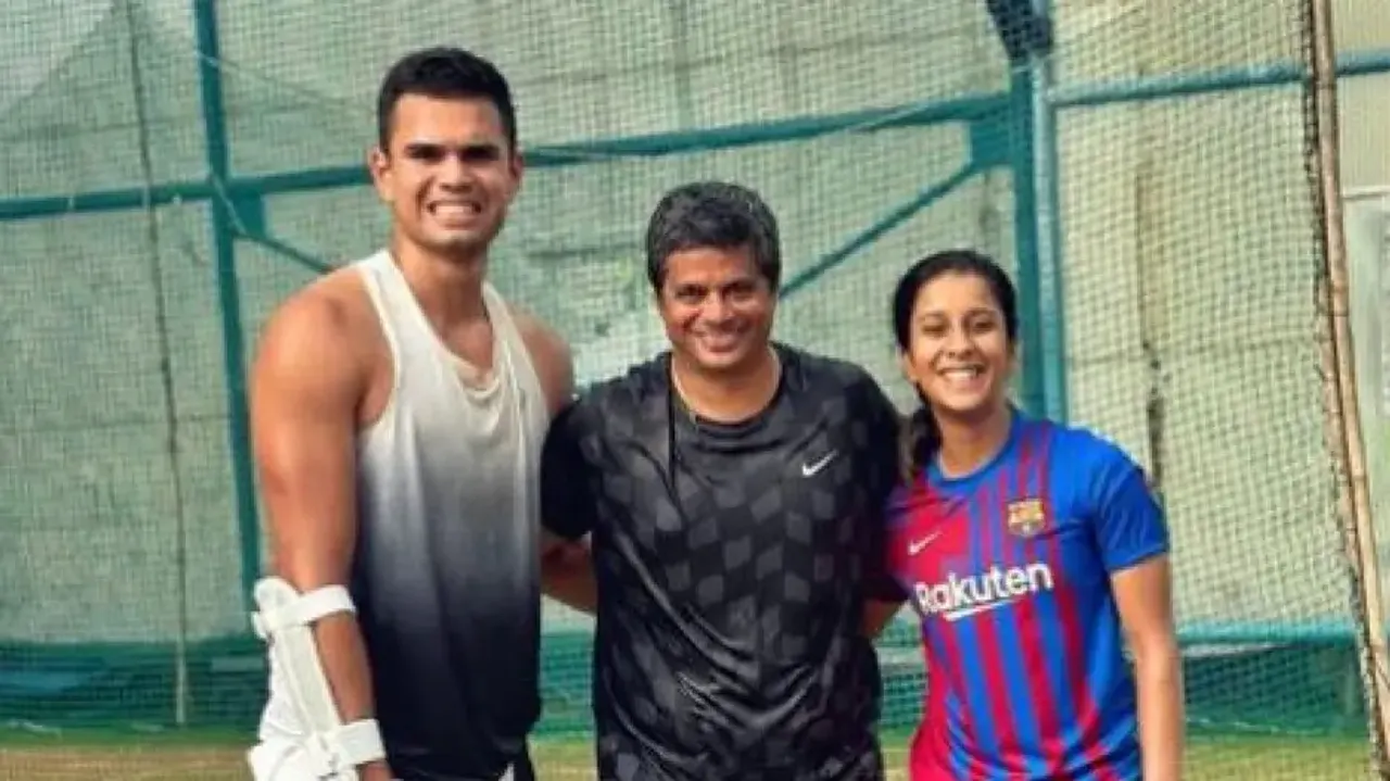 Arjun Tendulkar relives U-12 days with woman cricketer Jemimah Rodrigues; pic goes viral