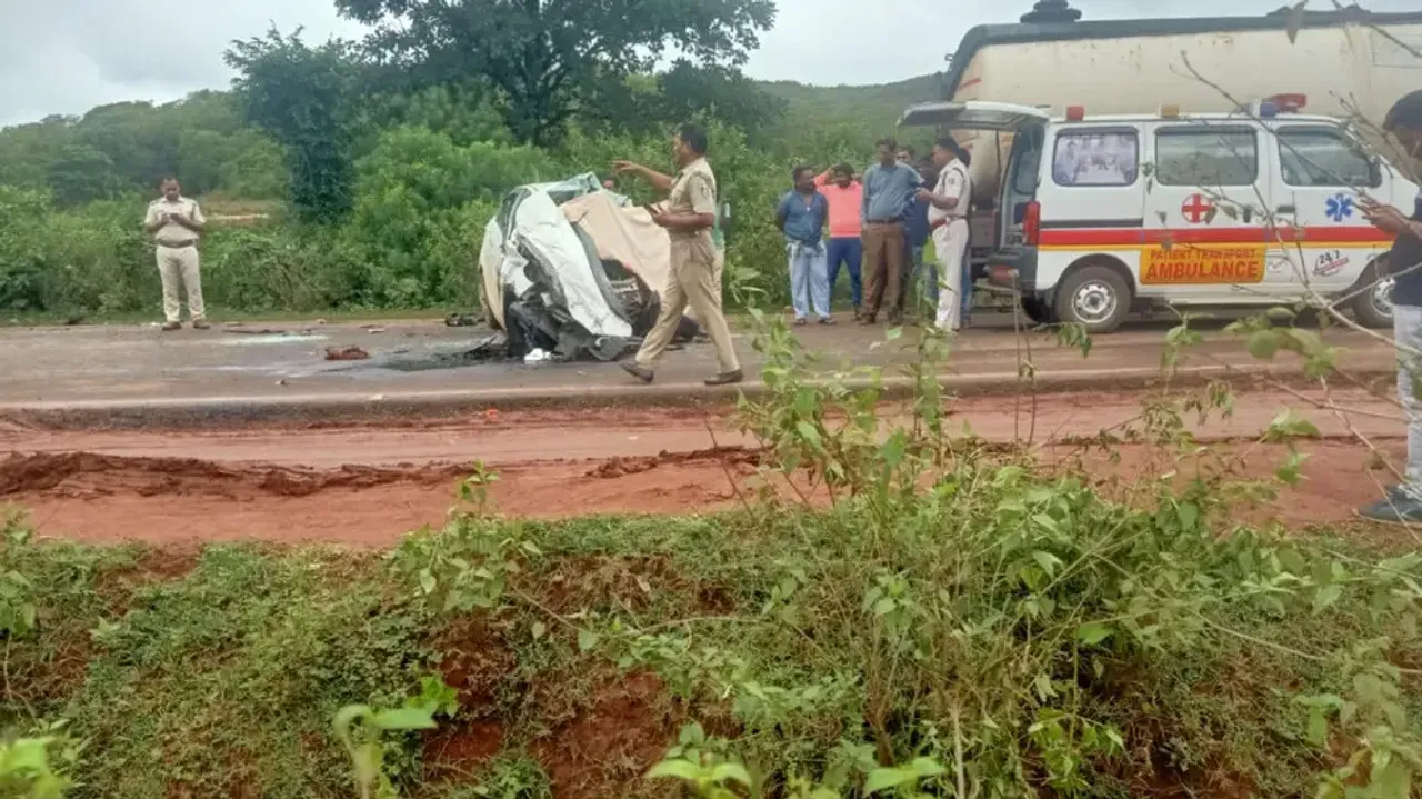 3 of family killed in Korpaut car-tanker crash