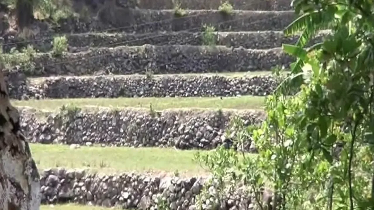 Boundaries of  lands with stones