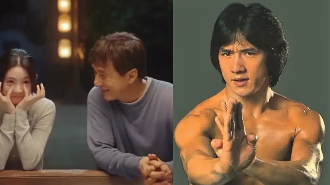Jackie Chan and his daughter’s eyes filled with tears after watching couple of his old movies; watch