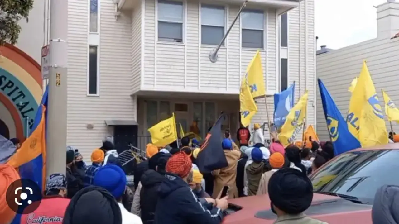 Indian Consulate in San Francisco set on fire by Khalistan supporters