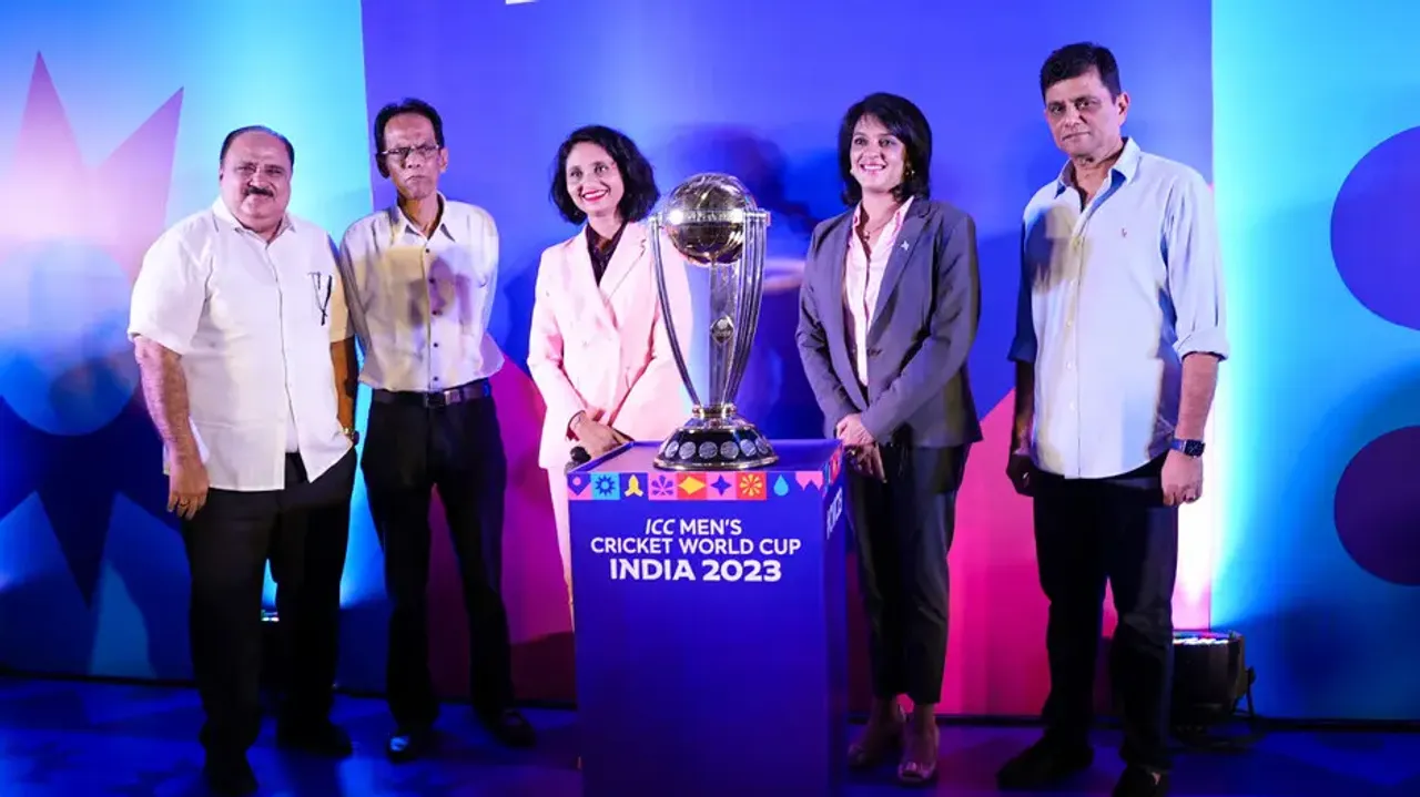 Former players come together as Mumbai plays host to ICC Men's Cricket World Cup trophy