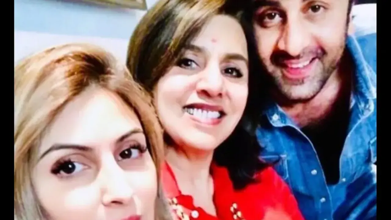 Riddhima, Neetu, Ranbir Kapoor