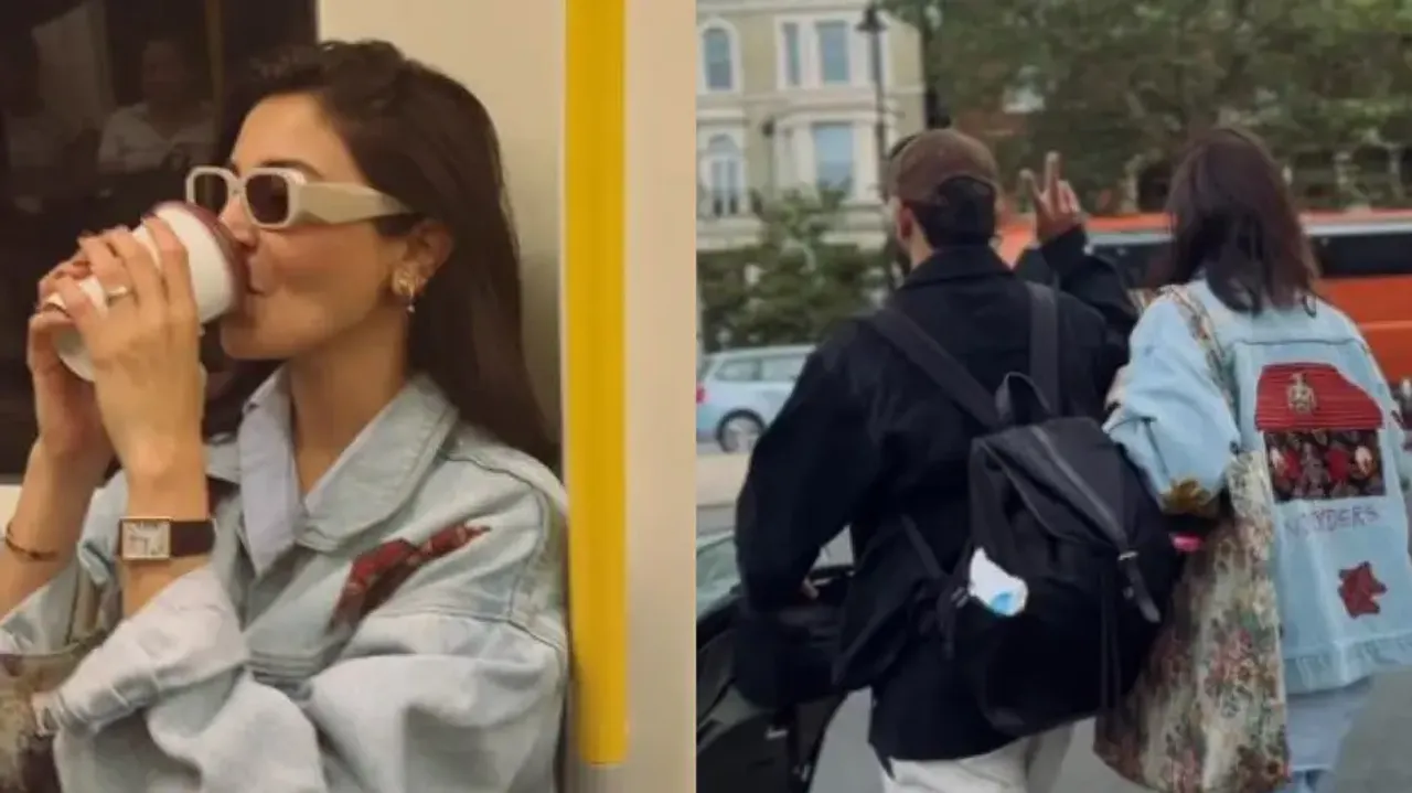 Virat Kohli turns photographer for wife Anushka Sharma in London – Watch viral video