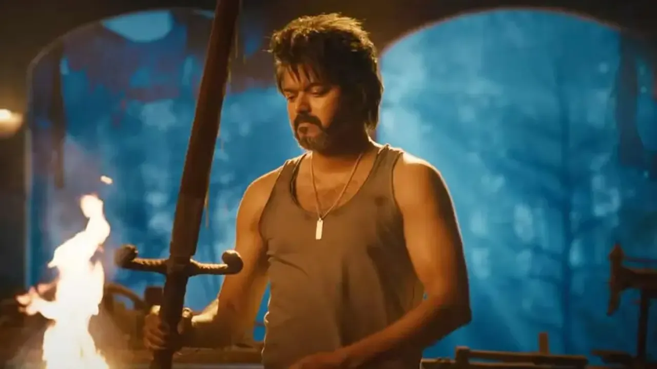 Thalapathy Vijay winning hearts after helping photographer who fell down in front of him; watch