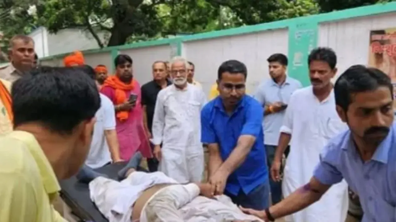 BJP leader killed in police lathi-charge in Patna