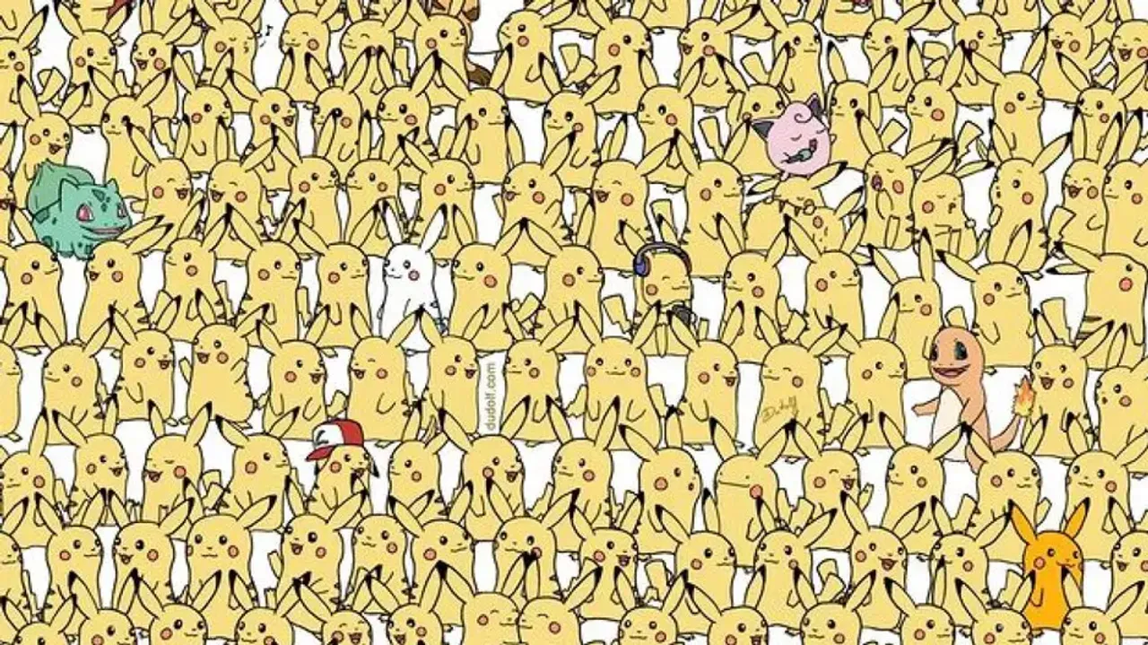 Can you find 3 bananas among Pikachus in 11 seconds?
