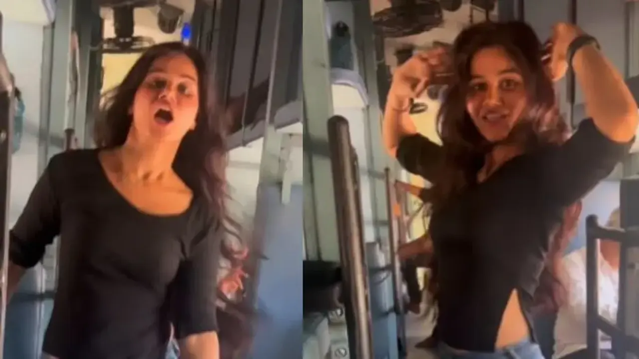 Girl dances to Shah Rukh Khan’s ‘Chaiyya Chaiyya’ during train journey; video goes viral