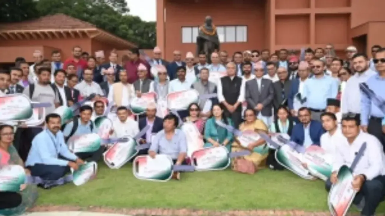 India gifts 34 ambulances, 50 school buses to Nepal