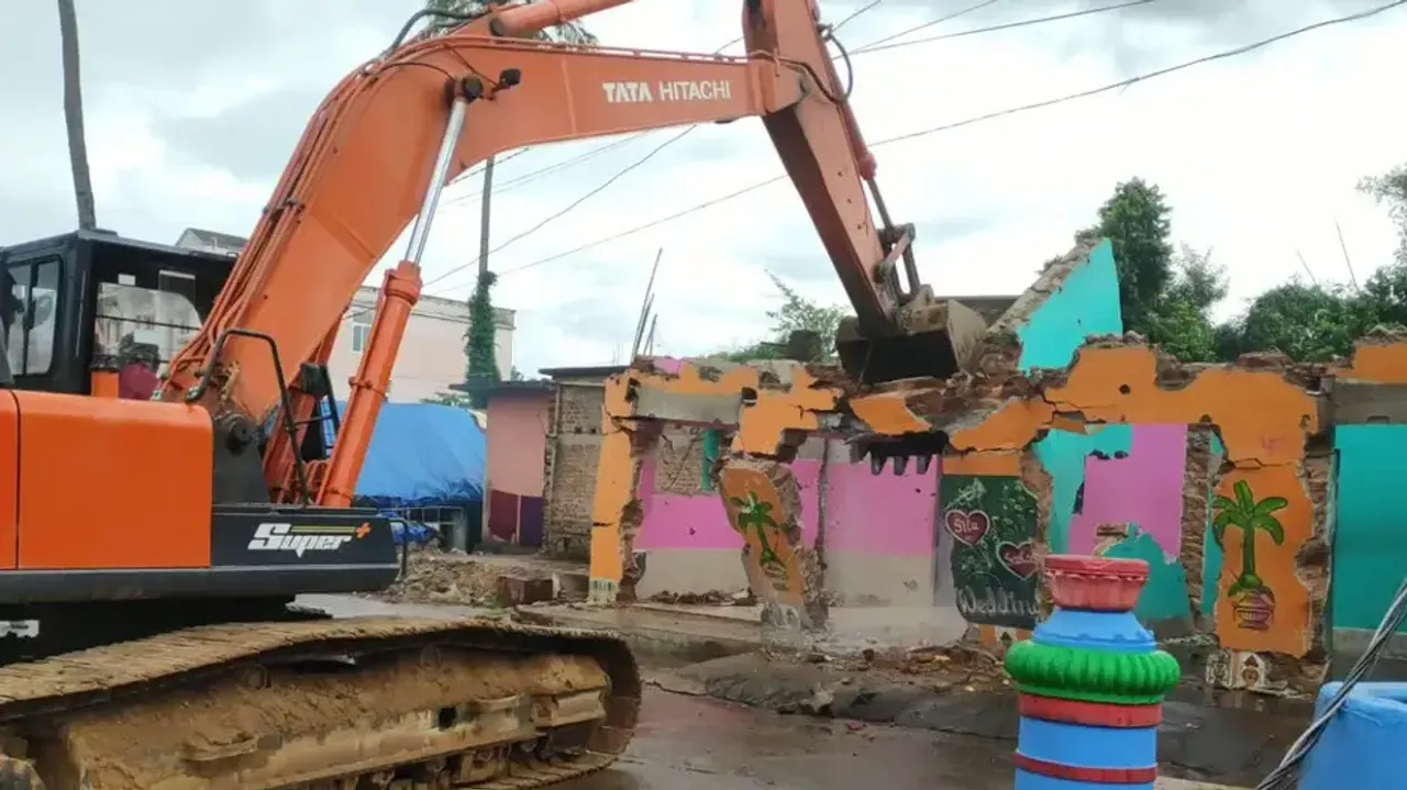 Eviction Near Biraja Temple