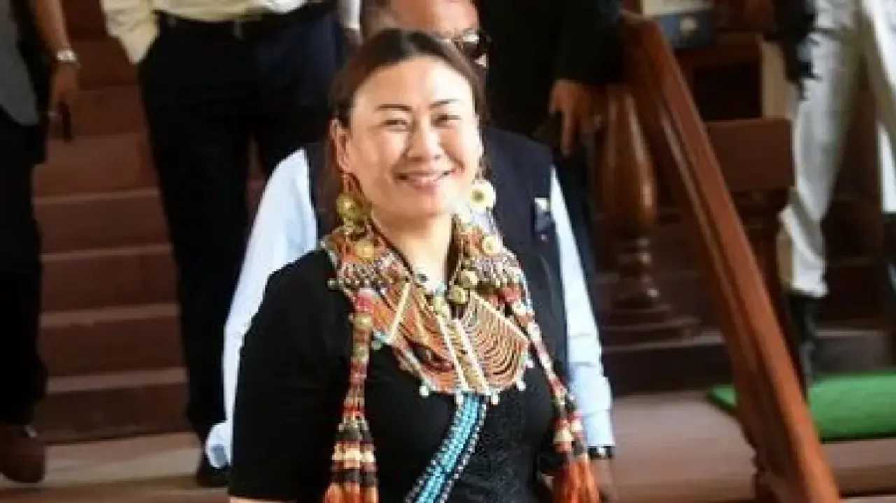 Lone Naga woman MP Phangnon nominated as a vice chairperson of Rajya Sabha