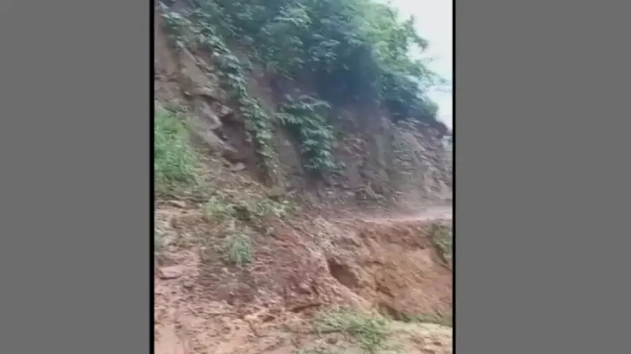 Landslide in Malkangiri