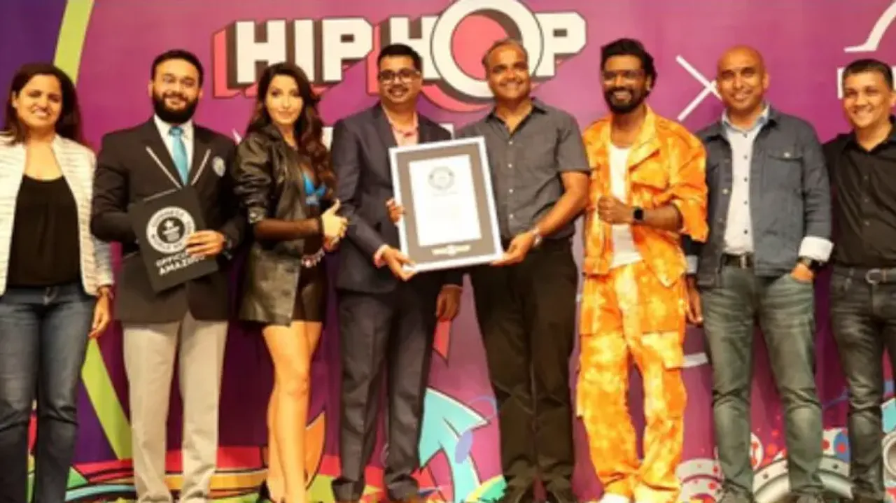 'Hip Hop India' breaks Guinness World Record for largest hip-hop performance