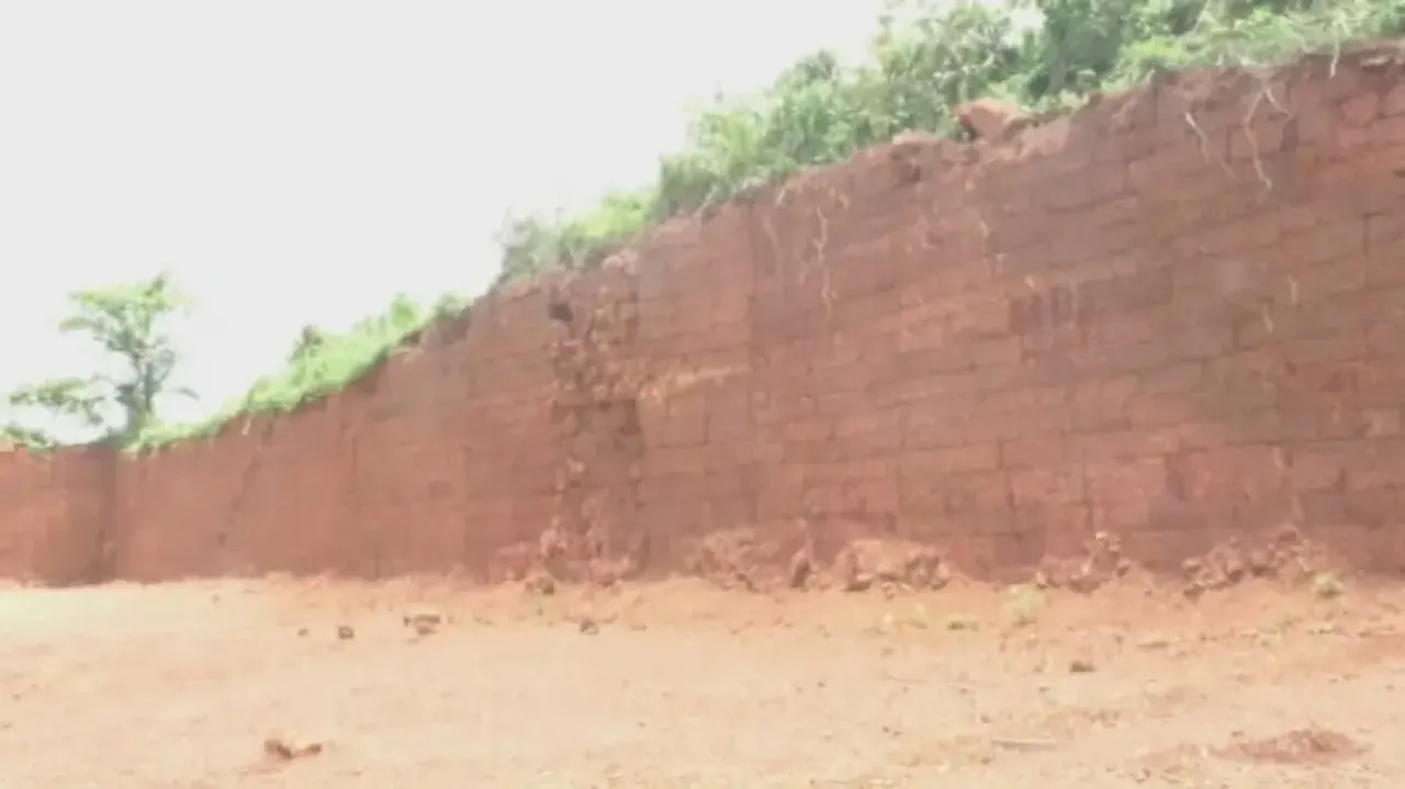 Chudanga Gada wall in Bhubaneswar