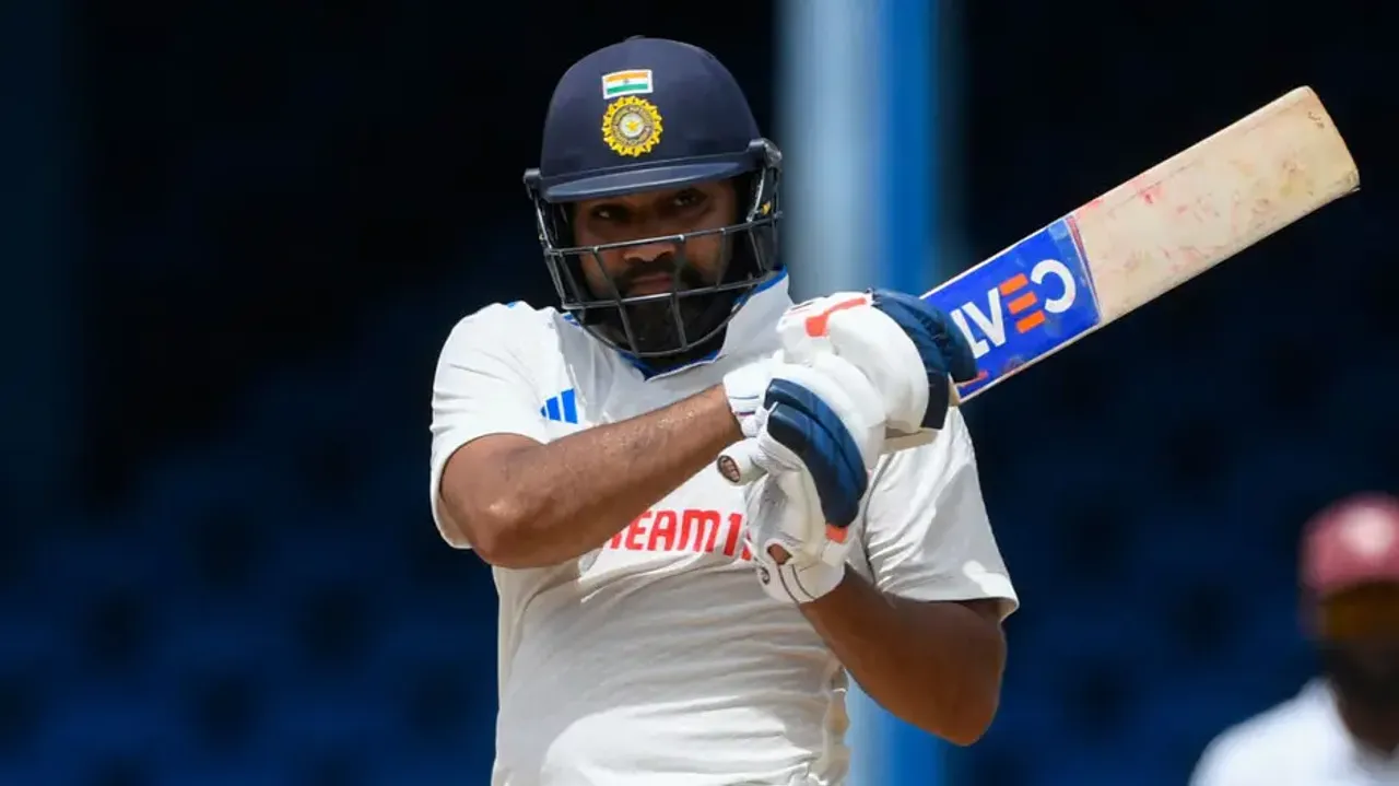 2nd Test: Rain forces early lunch after Rohit fifty, Siraj five-fer put India on top against West In